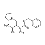 CAS#: 886362-97-6， Benzyl [3-hydroxy-1-(1-pyrrolidinyl)-2-butanyl]methylcarbamate