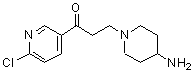 CAS#: 886363-81-1， 3-(4-Amino-1-piperidinyl)-1-(6-chloro-3-pyridinyl)-1-propanone