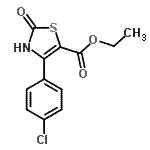 CAS#: 886498-09-5， Ethyl 4-(4-chlorophenyl)-2-oxo-2,3-dihydro-1,3-thiazole-5-carboxylate