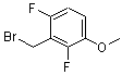 结构式 CAS# 886498-55-1, 2-(溴甲基)-1,3-二氟-4-甲氧基苯