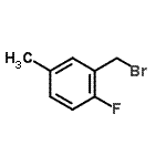 structure of CAS# 886500-09-0, 2-(Bromomethyl)-1-fluoro-4-methylbenzene;MFCD06660227