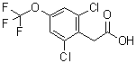CAS#: 886503-16-8， [2,6-Dichloro-4-(trifluoromethoxy)phenyl]acetic acid