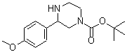 CAS#: 886768-17-8， 2-Methyl-2-propanyl 3-(4-methoxyphenyl)-1-piperazinecarboxylate