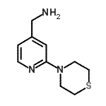 CAS#: 886851-35-0， 1-[2-(4-Thiomorpholinyl)-4-pyridinyl]methanamine