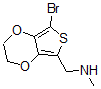 CAS#: 886851-54-3， 7-Bromo-2,3-Dihydro-N-Methyl-Thieno[3,4-b]-1,4-Dioxin-5-Methanamine