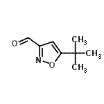 CAS#: 88721-64-6， 5-(2-Methyl-2-propanyl)-1,2-oxazole-3-carbaldehyde