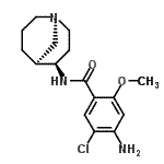 CAS#: 88721-77-1， 4-amino-N-[(1S,4R,5S)-1-azabicyclo[3.3.1]nonan-4-yl]-5-chloro-2-methoxy-benzamide