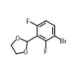 CAS#: 887268-17-9， 2-(3-Bromo-2,6-difluorophenyl)-1,3-dioxolane