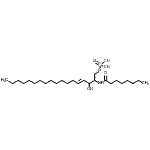 CAS#: 887353-95-9， (4E)-3-Hydroxy-2-(octanoylamino)-4-octadecen-1-yl dihydrogen phosphate