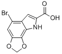 CAS#: 887360-42-1， 5-Bromo-8H-1,3-Dioxa-8-Aza-(aS)-Indacene-7-Carboxylic Acid
