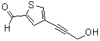 CAS#: 887405-37-0， 4-(3-Hydroxy-1-propyn-1-yl)-2-thiophenecarbaldehyde