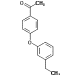 CAS#: 887574-79-0， 1-[4-(3-Ethylphenoxy)phenyl]ethanone