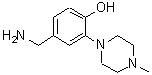 CAS#: 887577-33-5， 4-(Aminomethyl)-2-(4-methyl-1-piperazinyl)phenol