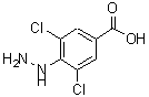 CAS 登录号：887577-44-8， 3,5-二氯-4-肼基苯甲酸