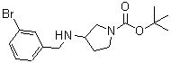 CAS#: 887578-25-8， 2-Methyl-2-propanyl 3-[(3-bromobenzyl)amino]-1-pyrrolidinecarboxylate