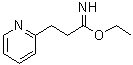 CAS 登录号：887579-06-8， 3-(2-吡啶基)丙亚氨酸乙酯