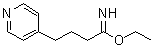 CAS#: 887579-33-1， Ethyl 4-(4-pyridinyl)butanimidate