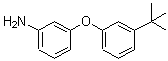 CAS#: 887579-79-5， 3-[3-(2-Methyl-2-propanyl)phenoxy]aniline