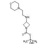 CAS#: 887580-96-3， 2-Methyl-2-propanyl 3-{[2-(4-morpholinyl)ethyl]amino}-1-azetidinecarboxylate