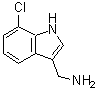 CAS#: 887581-96-6， (7-chloro-1H-indol-3-yl)methanamine