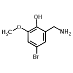 CAS#: 887582-87-8， 2-(Aminomethyl)-4-bromo-6-methoxyphenol