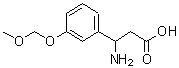 CAS#: 887583-86-0， 3-Amino-3-[3-(methoxymethoxy)phenyl]propanoic acid