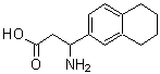 CAS#: 887586-55-2, 3-Amino-3-(5,6,7,8-tetrahydro-2-naphthalenyl)propanoic acid