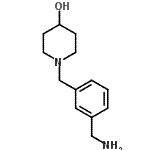CAS#: 887588-63-8， 1-[3-(Aminomethyl)benzyl]-4-piperidinol