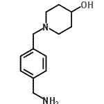 CAS#: 887588-67-2， 1-[4-(Aminomethyl)benzyl]-4-piperidinol