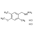 CAS#: 887596-54-5， (4-Methoxy-2,5-dimethylbenzyl)hydrazine dihydrochloride