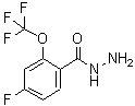 CAS#: 887596-89-6， 4-Fluoro-2-(trifluoromethoxy)benzohydrazide