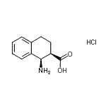 CAS#: 888323-69-1， (1R,2R)-1-Amino-1,2,3,4-tetrahydro-2-naphthalenecarboxylic acid hydrochloride (1:1)
