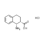 CAS#: 888323-75-9， (1S,2S)-1-Amino-1,2,3,4-tetrahydro-2-naphthalenecarboxylic acid hydrochloride (1:1)