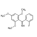 CAS#: 888960-54-1， (2-fluorophenyl)-(2,4,6-trimethoxyphenyl)methanimine