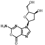 CAS#: 88899-00-7， 5-Amino-3-(2-deoxy-alpha-D-erythro-pentofuranosyl)imidazo[4,5-d][1,3]oxazin-7(3H)-one