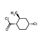 CAS#: 88938-98-1， (1S,2S,4R)-4-Chloro-2-methylcyclohexanecarbonyl chloride
