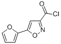 structure of CAS# 88958-33-2, 5-(2-Furyl)Isoxazole-3-Carbonyl Chloride;5-Fur-2-Ylisoxazole-3-Carbonyl Chloride 95%;5-(2-FURYL)ISOXAZOLE-3-CARBONYL CHLORIDE;5-Fur-2-Ylisoxazole-3-Carbonyl Chloride