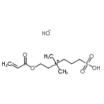 CAS#: 88992-91-0， N-[2-(Acryloyloxy)ethyl]-N,N-dimethyl-3-sulfo-1-propanaminium hydroxide