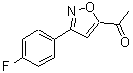 CAS#: 889938-97-0， 1-[3-(4-Fluorophenyl)-1,2-oxazol-5-yl]ethanone
