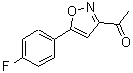 CAS#: 889939-03-1， 1-[5-(4-Fluorophenyl)-1,2-oxazol-3-yl]ethanone