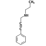 CAS#: 889949-70-6， 3-Phenyl-N-propyl-2-propyn-1-amine