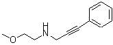 CAS#: 889949-89-7， N-(2-Methoxyethyl)-3-phenyl-2-propyn-1-amine