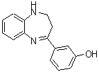CAS#: 889955-12-8， 3-(2,3-Dihydro-1H-1,5-benzodiazepin-4-yl)phenol