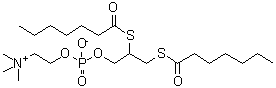 CAS#: 89019-63-6， 2,3-Bis(heptanoylsulfanyl)propyl 2-(trimethylammonio)ethyl phosphate