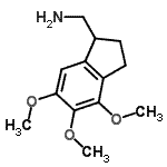 CAS#: 890309-51-0， 1-(4,5,6-Trimethoxy-2,3-dihydro-1H-inden-1-yl)methanamine