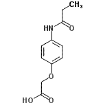 CAS#: 890982-09-9， [4-(Propionylamino)phenoxy]acetic acid