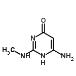 CAS#: 89181-81-7， 6-Amino-2-(methylamino)-4-pyrimidinol