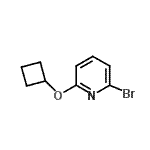 CAS#: 891842-80-1， 2-Bromo-6-(cyclobutyloxy)pyridine