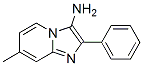 structure of CAS# 89185-45-5, 7-Methyl-2-Phenyl-Imidazo[1,2-a]Pyridin-3-Amine