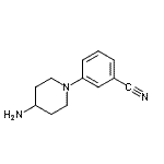 CAS#: 891854-16-3， 3-(4-Amino-1-piperidinyl)benzonitrile